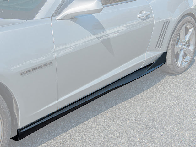 2010-2015 5TH GEN CAMARO PERFORMANCE TRACK PACKAGE SIDE SKIRTS ROCKER PANEL GROUND EFFECTS